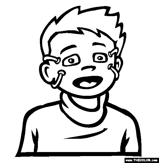 Sight For The Blind Coloring Page