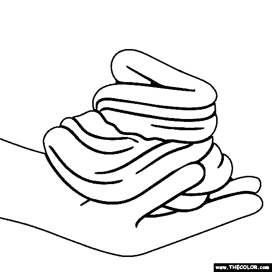 Slime Coloring Page