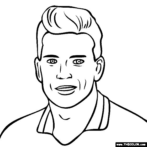 Steve Timmons Coloring Page