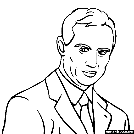 Steve Yzerman Coloring Page