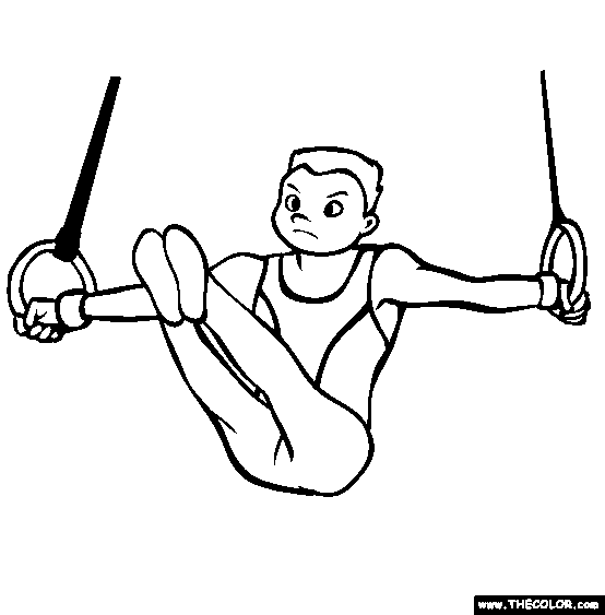Still Rings Coloring Page