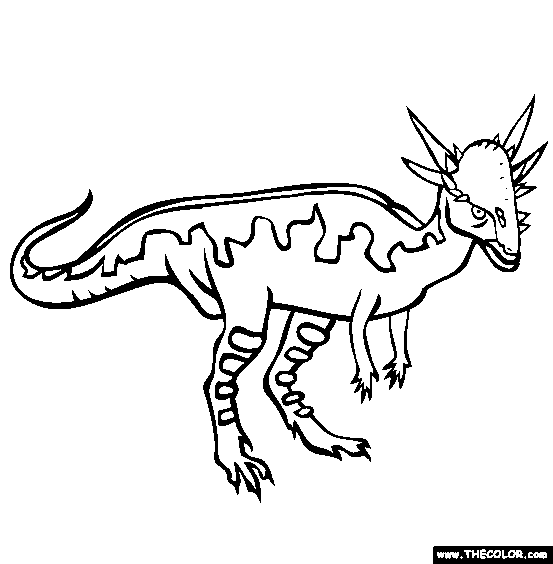 Stygimoloch Coloring Page