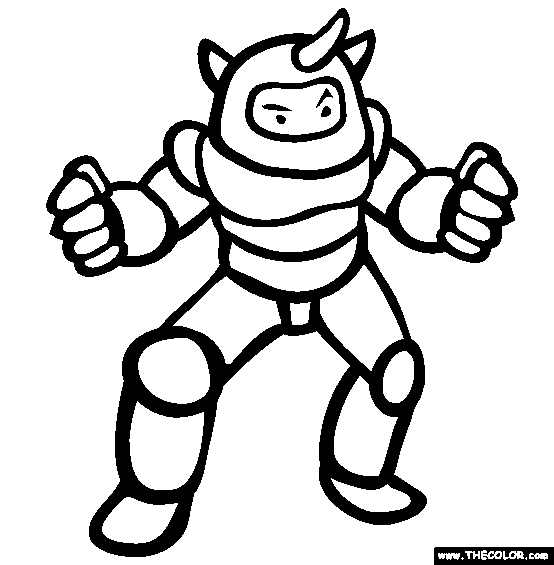 Superhero Costume 4 Coloring Page