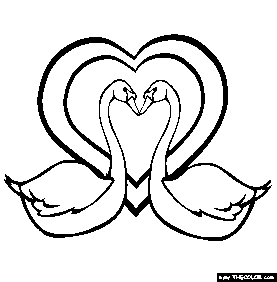 Valentine S Day Online Coloring Pages