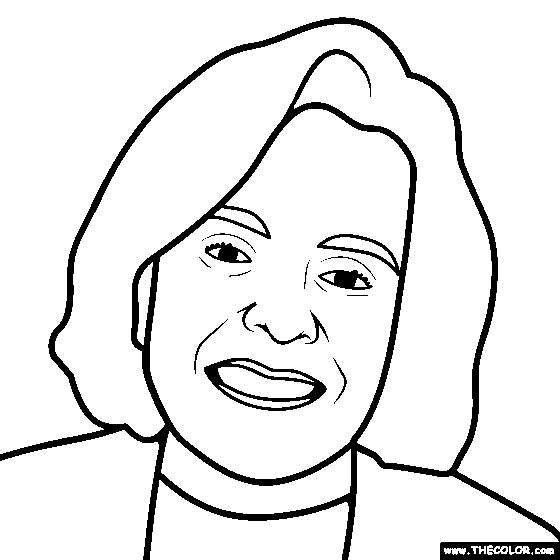 Sylvia Earle Coloring Page