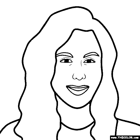 Tara Lipinski Coloring Page