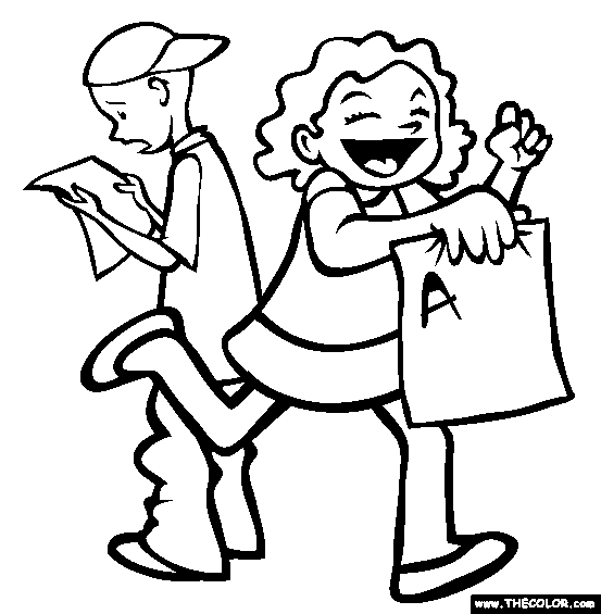 Test Grades Coloring Page
