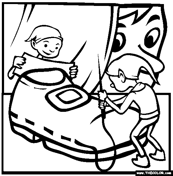 The Elves And The Shoemaker Coloring Page