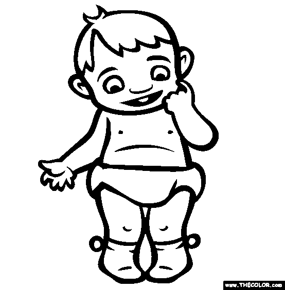 Socks Coloring Page