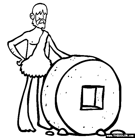 The Wheel Coloring Page