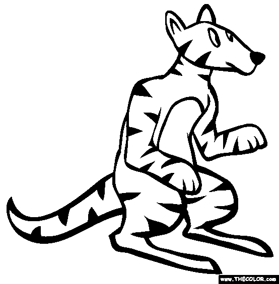 Tigeroo Coloring Page