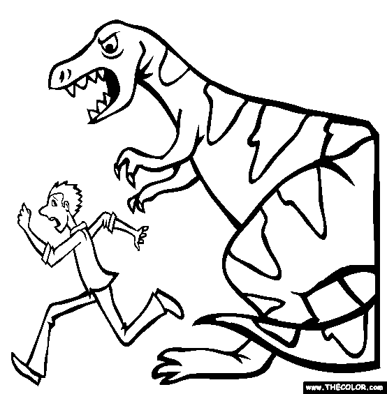 Time Travel Coloring Page