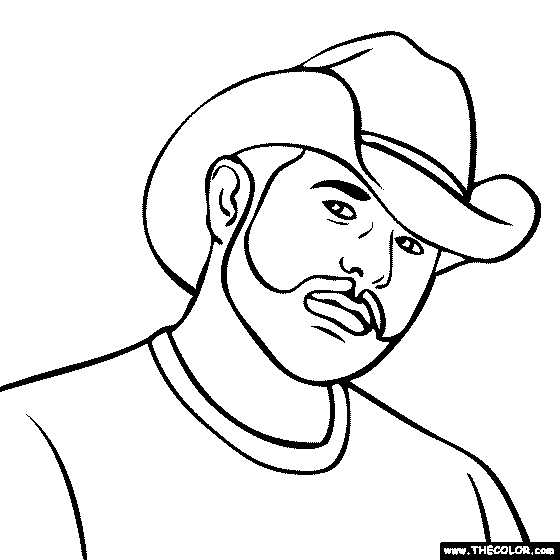 Famous People Online Coloring Pages