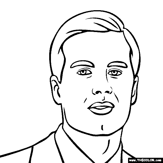 Tom Brady Coloring Page