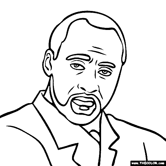 Tommy Hearns Coloring Page