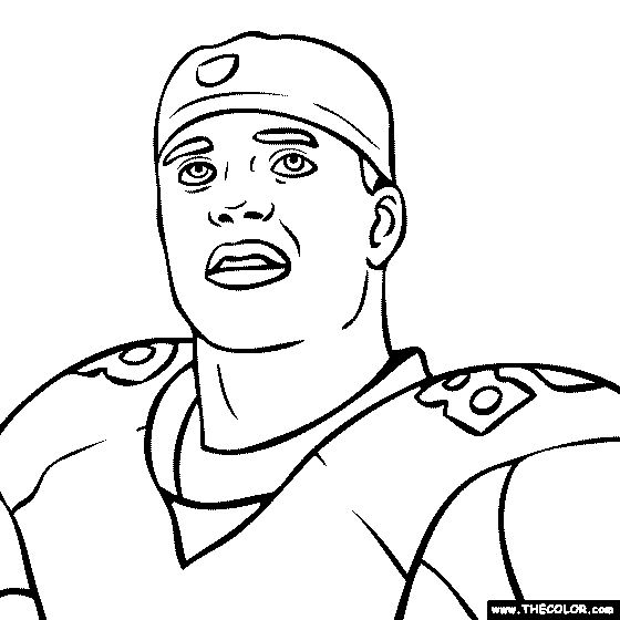 Tony Gonzales Coloring Page