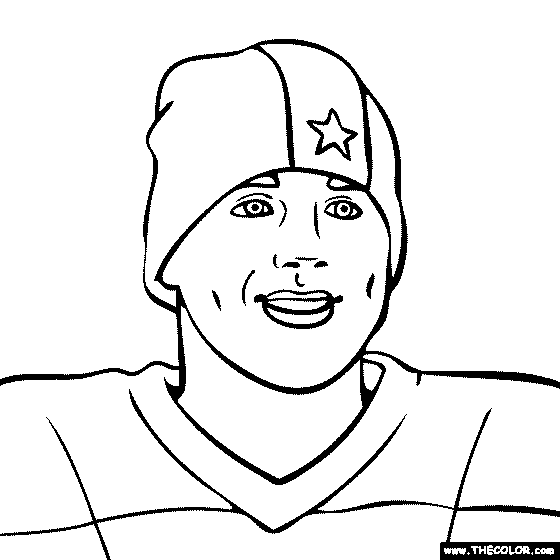 Tony Romo Coloring Page