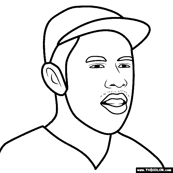 Tyler The Creator Coloring Page