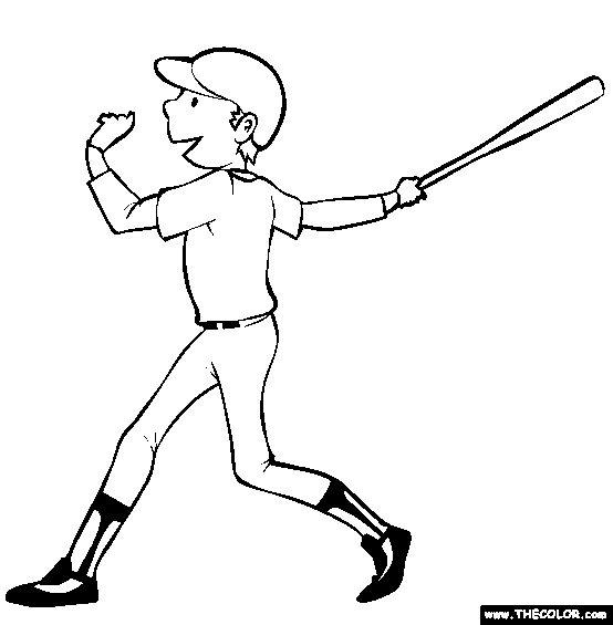 Download Sports Online Coloring Pages
