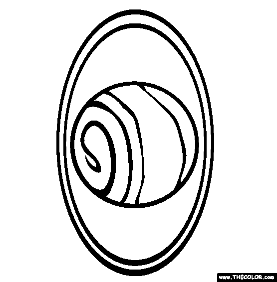 Planet Uranus Online Coloring Page