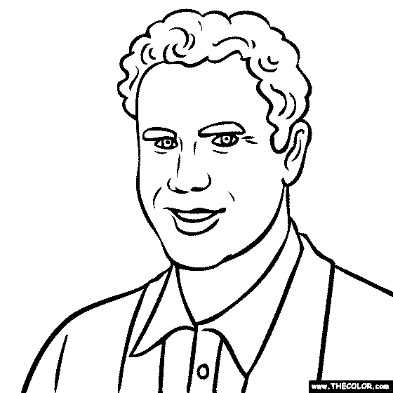 Will Ferrell Coloring Page