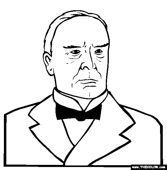 William McKinley Coloring Page