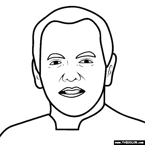 Wolfgang Puck Coloring Page