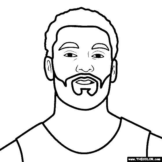 Zach LaVine Coloring Page