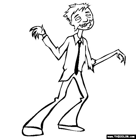 50 Zombie Coloring Pages Online Best