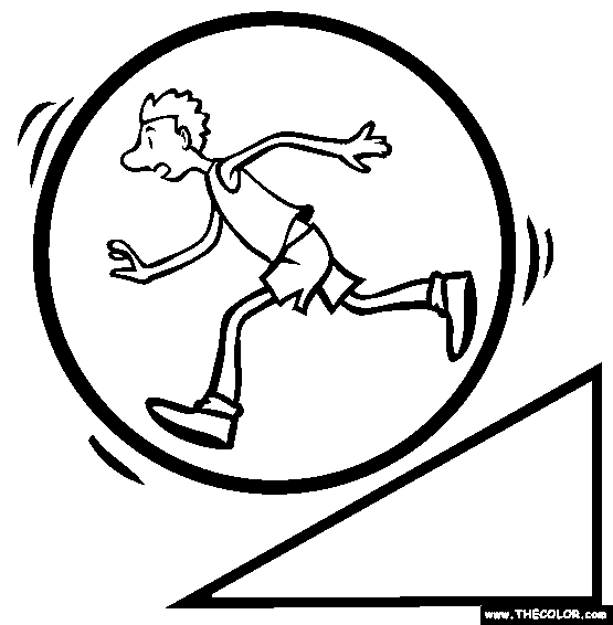 Zorb Ball Coloring Page