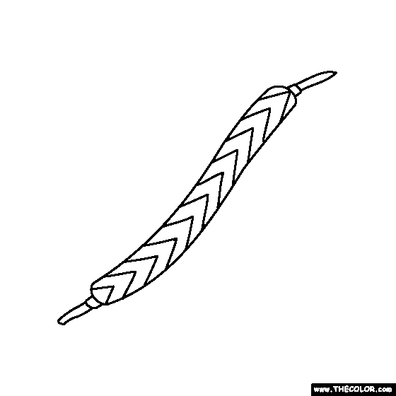 Friendship Bracelet Coloring Page