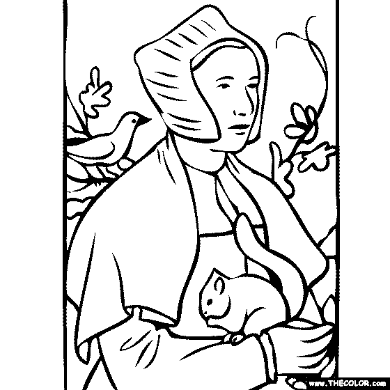 Hans Holbein the Younger - A Lady with a Squirrel 