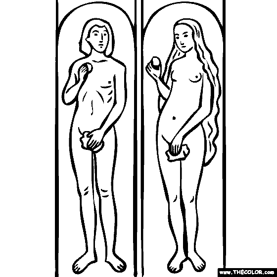 Hans Memling - Adam and Eve