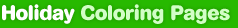 Holiday Coloring Pages