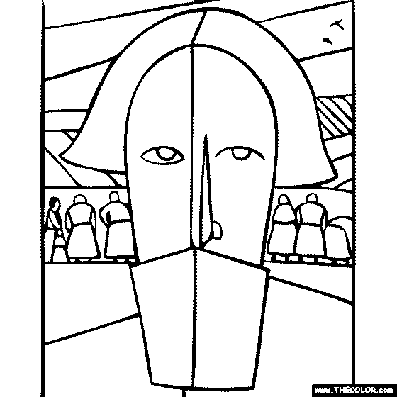 Kazimir Malevich - Head of a Peasant