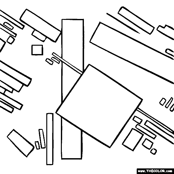 Kazimir Malevich - Suprematist Composition