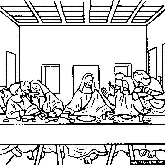 Last Supper Sketch