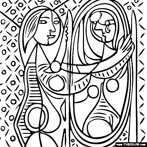 Pablo Picasso - Girl Before a Mirror