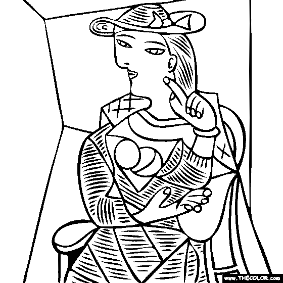 Pablo Picasso - Seated Woman