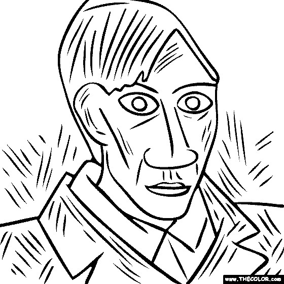 Pablo Picasso - Self Portrait