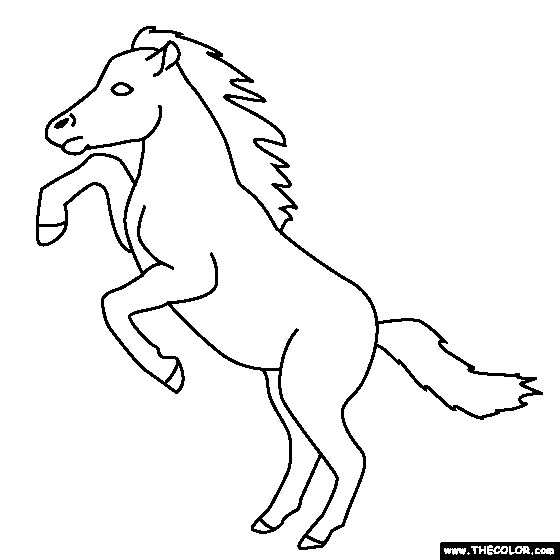 Pony Coloring Page