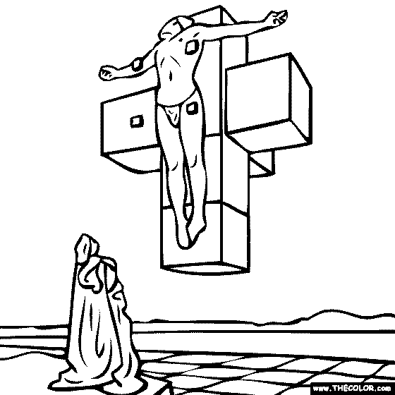 Salvador Dali - Crucifixion