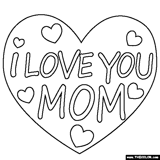 4400 Coloring Pages I Love You Mom And Dad  Latest HD